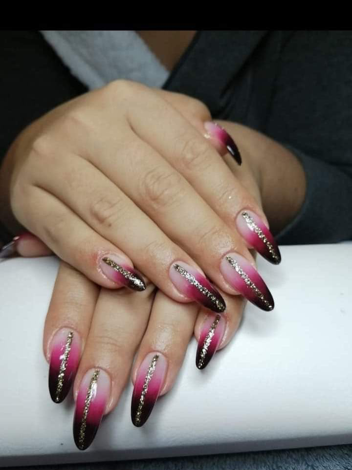 Manicure being carried out at the Sculpt Treatment studio